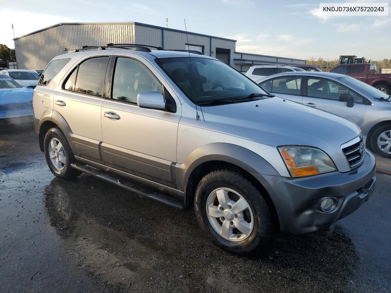 2007 Kia Sorento Ex VIN: KNDJD736X75720243 Lot: 69707644