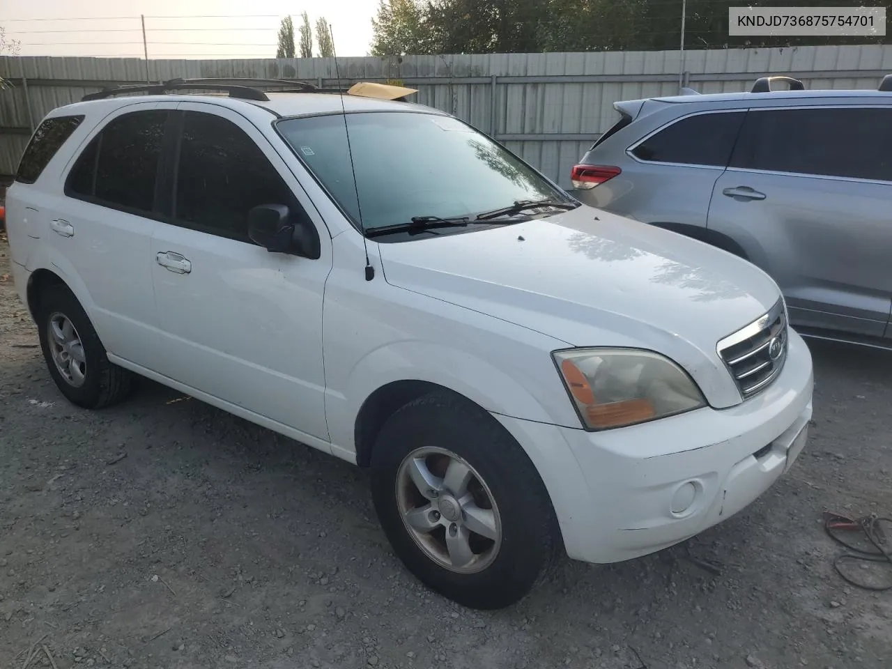 2007 Kia Sorento Ex VIN: KNDJD736875754701 Lot: 70678784