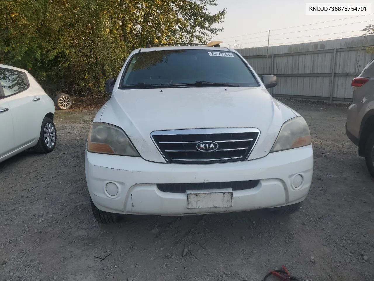 KNDJD736875754701 2007 Kia Sorento Ex