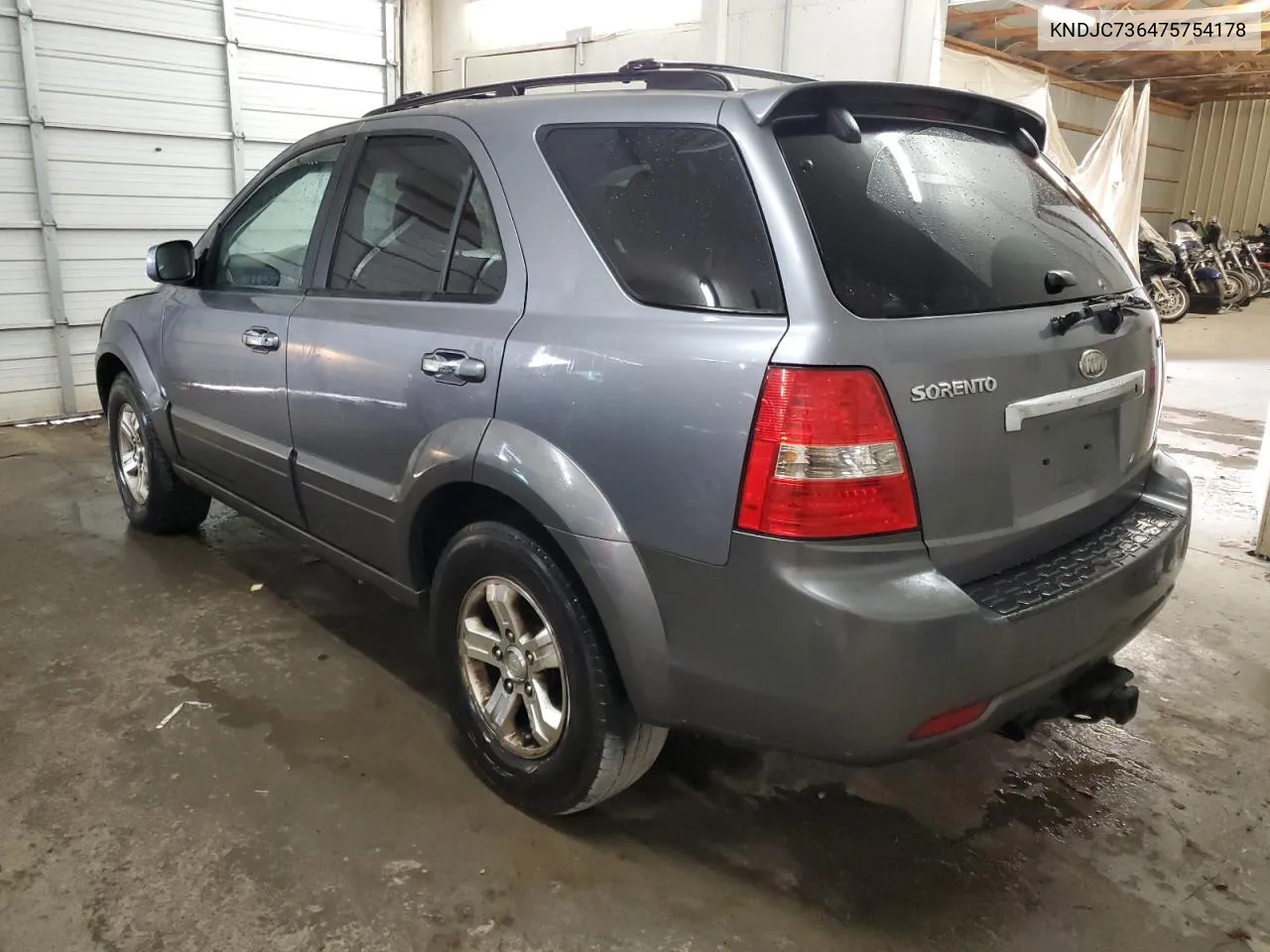 2007 Kia Sorento Ex VIN: KNDJC736475754178 Lot: 70968194