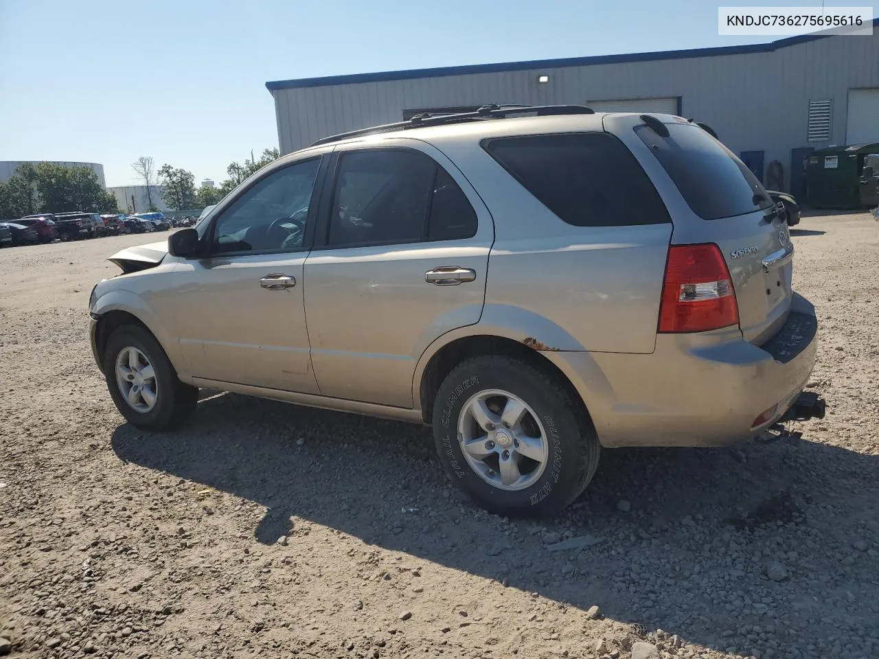 2007 Kia Sorento Ex VIN: KNDJC736275695616 Lot: 71421354