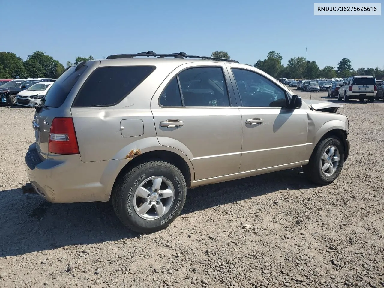 2007 Kia Sorento Ex VIN: KNDJC736275695616 Lot: 71421354