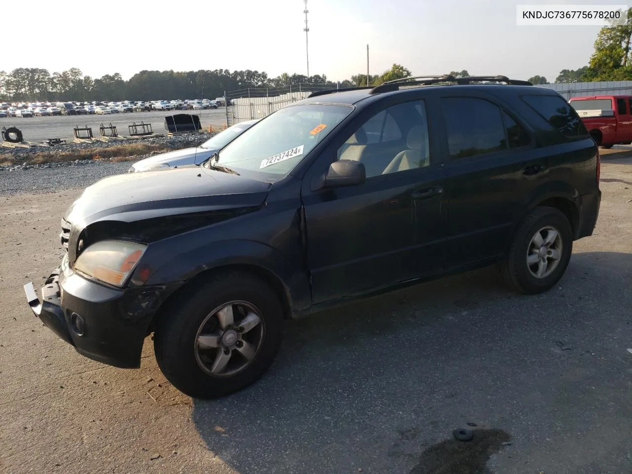 KNDJC736775678200 2007 Kia Sorento Ex