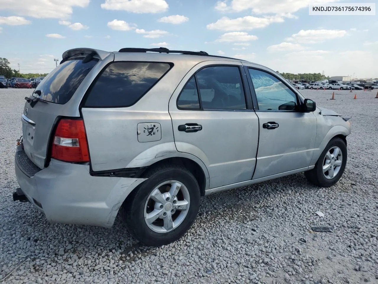 2007 Kia Sorento Ex VIN: KNDJD736175674396 Lot: 73759894