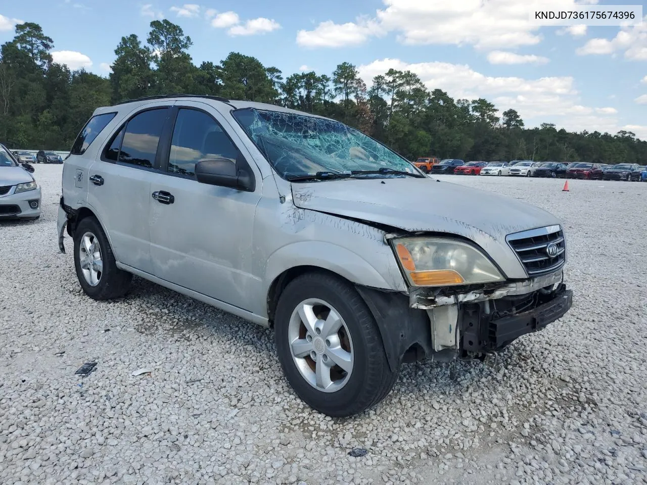 KNDJD736175674396 2007 Kia Sorento Ex