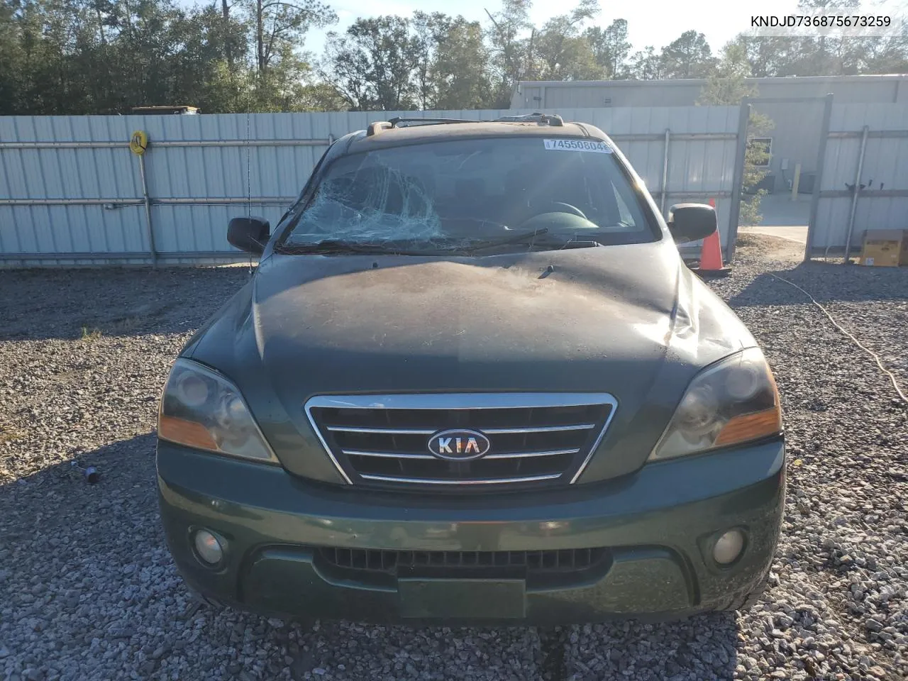 KNDJD736875673259 2007 Kia Sorento Ex