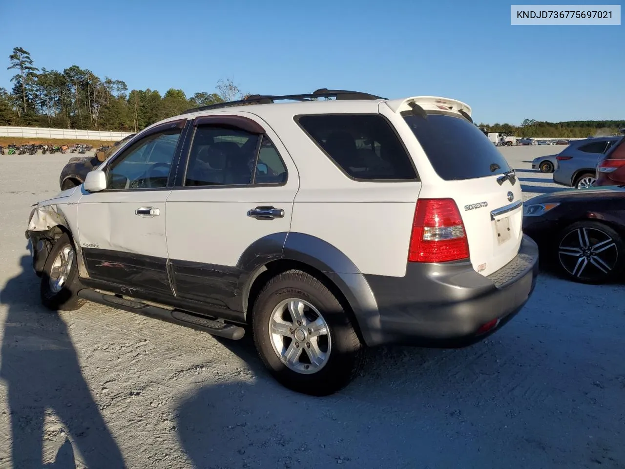 2007 Kia Sorento Ex VIN: KNDJD736775697021 Lot: 74865074