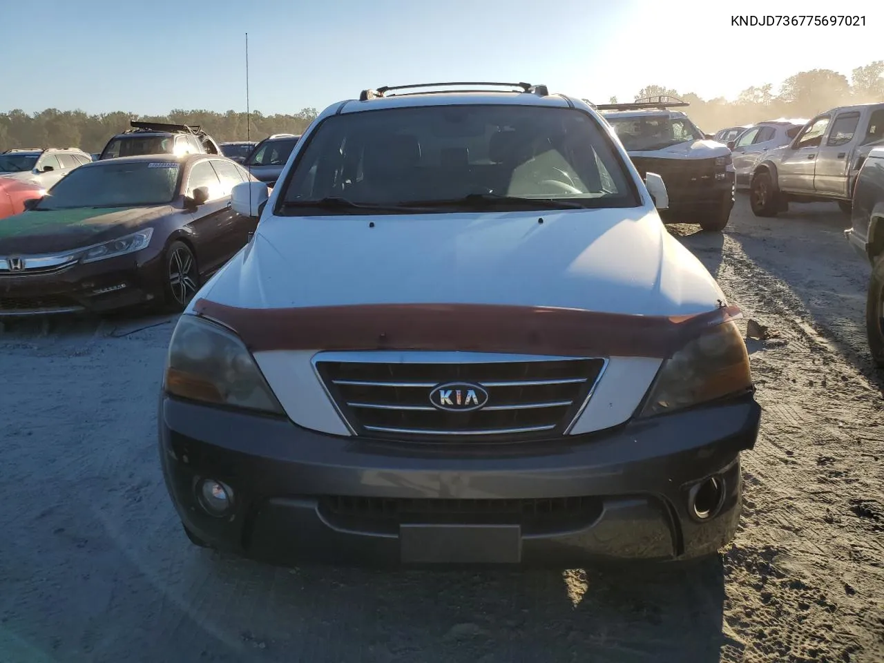 2007 Kia Sorento Ex VIN: KNDJD736775697021 Lot: 74865074