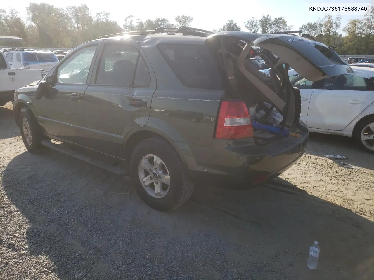 2007 Kia Sorento Ex VIN: KNDJC736175688740 Lot: 75318274