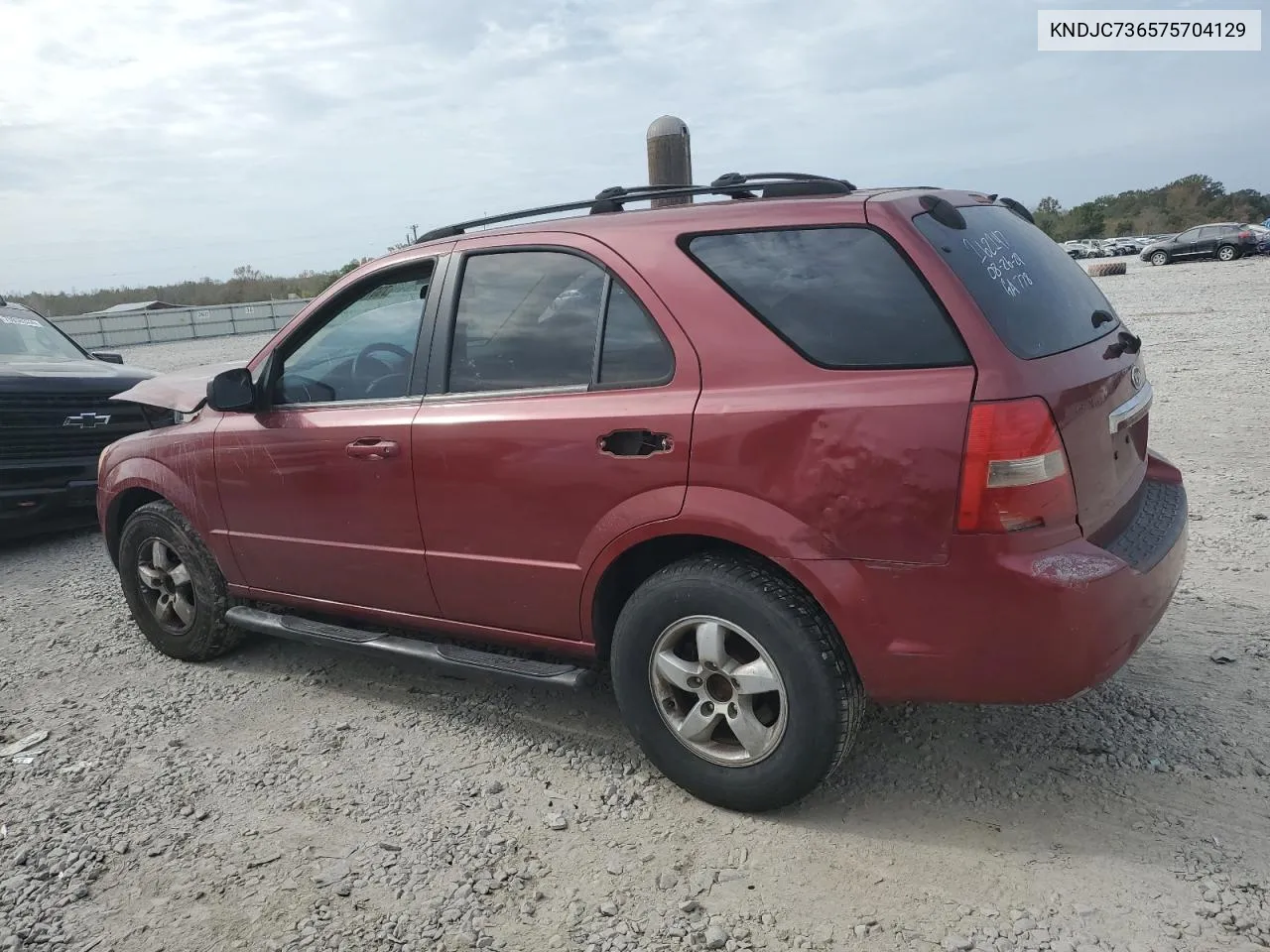 KNDJC736575704129 2007 Kia Sorento Ex