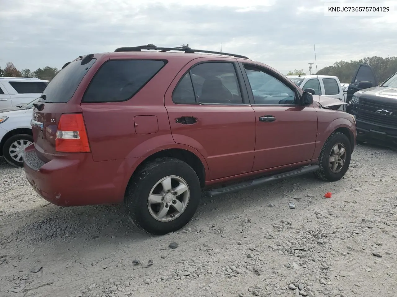 KNDJC736575704129 2007 Kia Sorento Ex