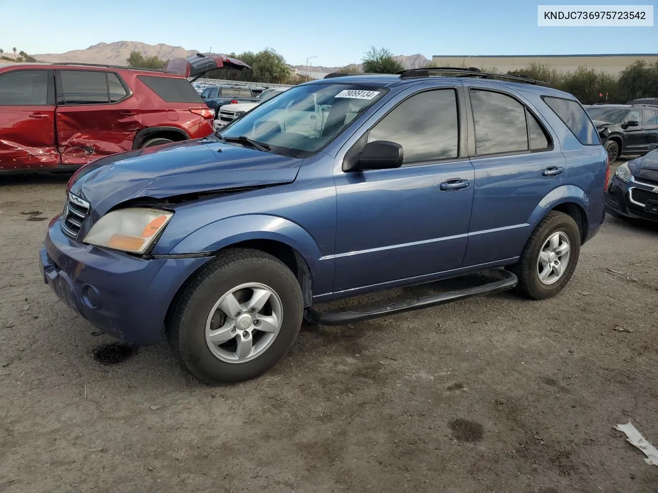 2007 Kia Sorento Ex VIN: KNDJC736975723542 Lot: 79099134