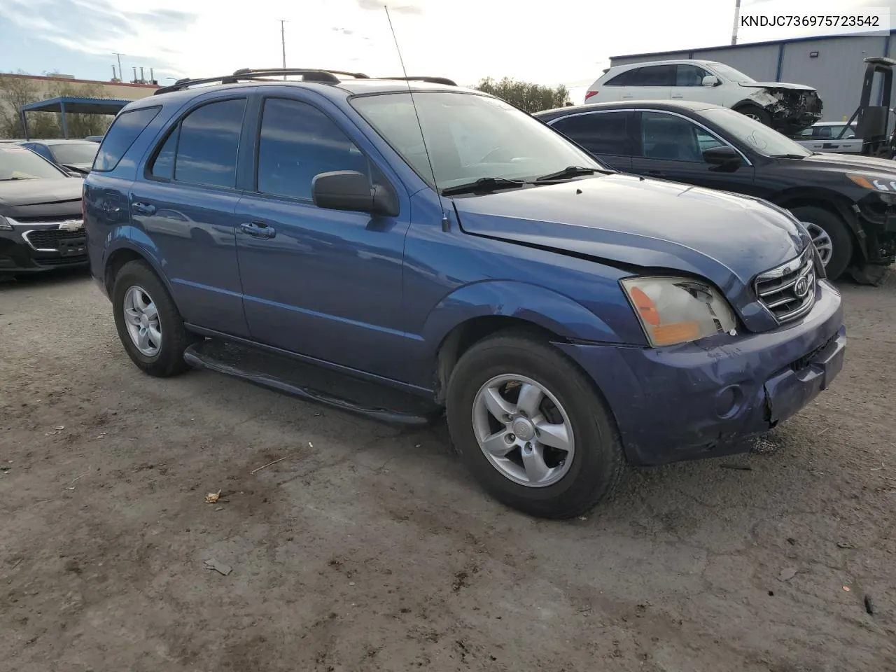 2007 Kia Sorento Ex VIN: KNDJC736975723542 Lot: 79099134