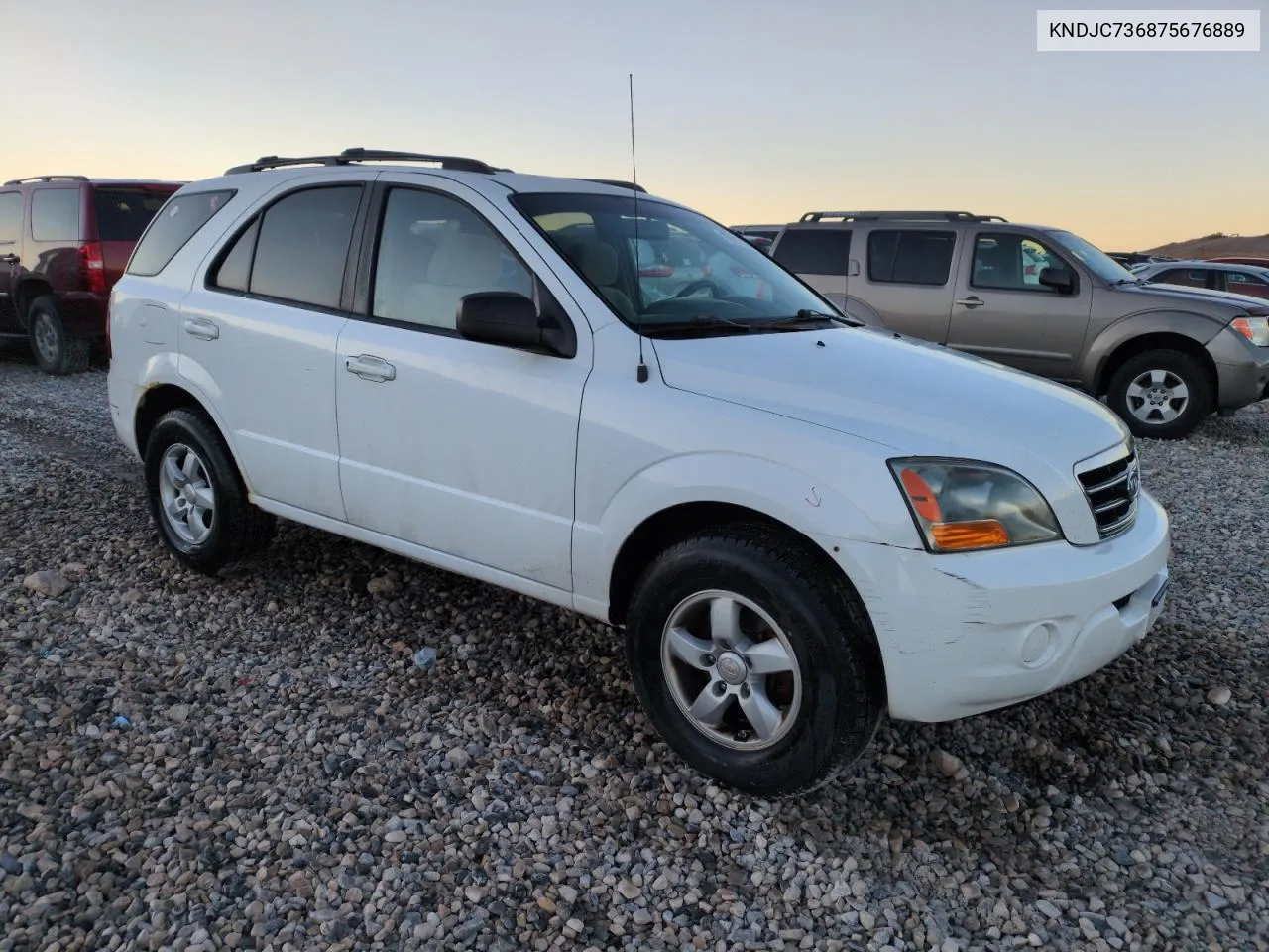 2007 Kia Sorento Ex VIN: KNDJC736875676889 Lot: 79217984