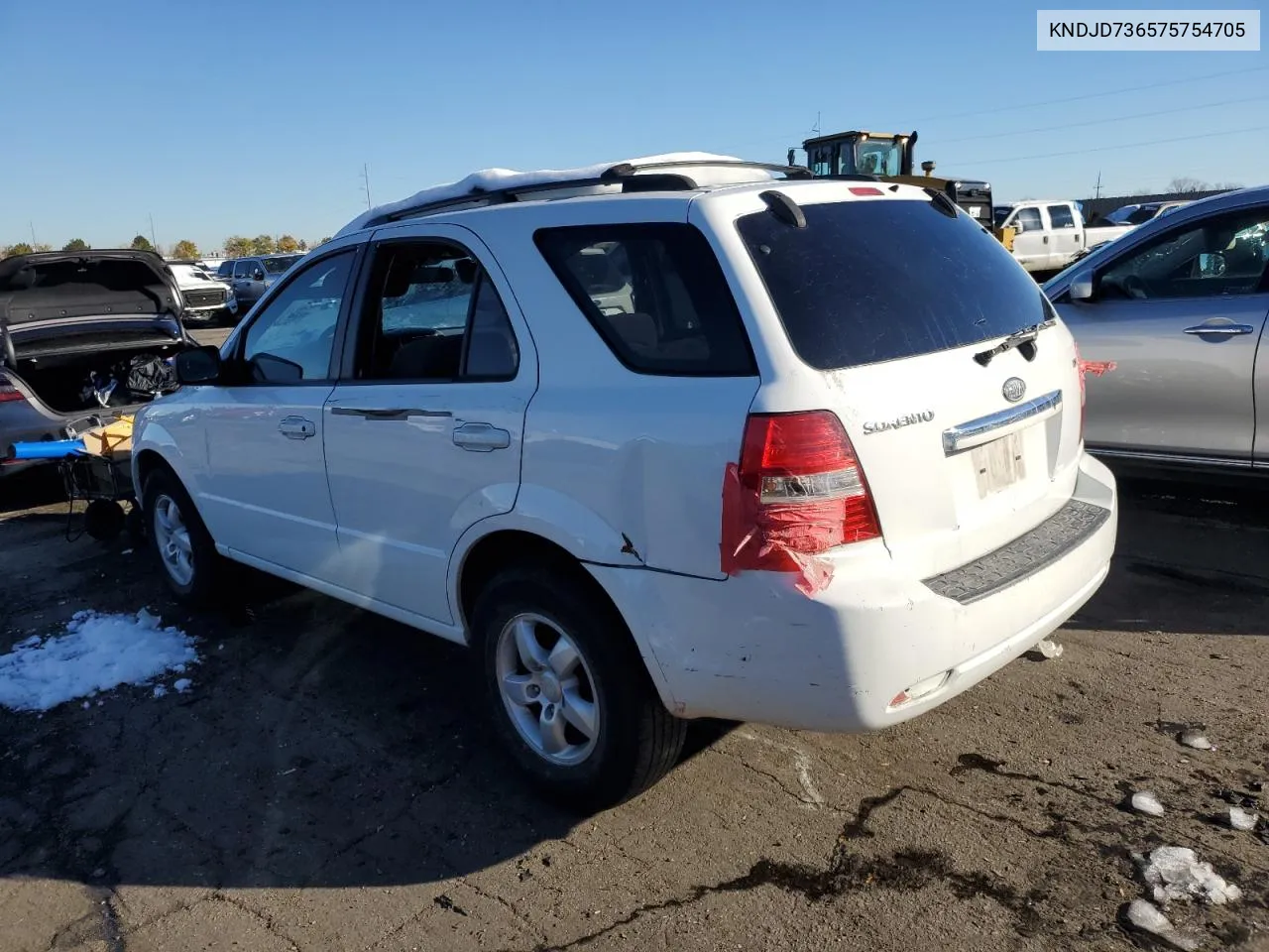 2007 Kia Sorento Ex VIN: KNDJD736575754705 Lot: 80162674