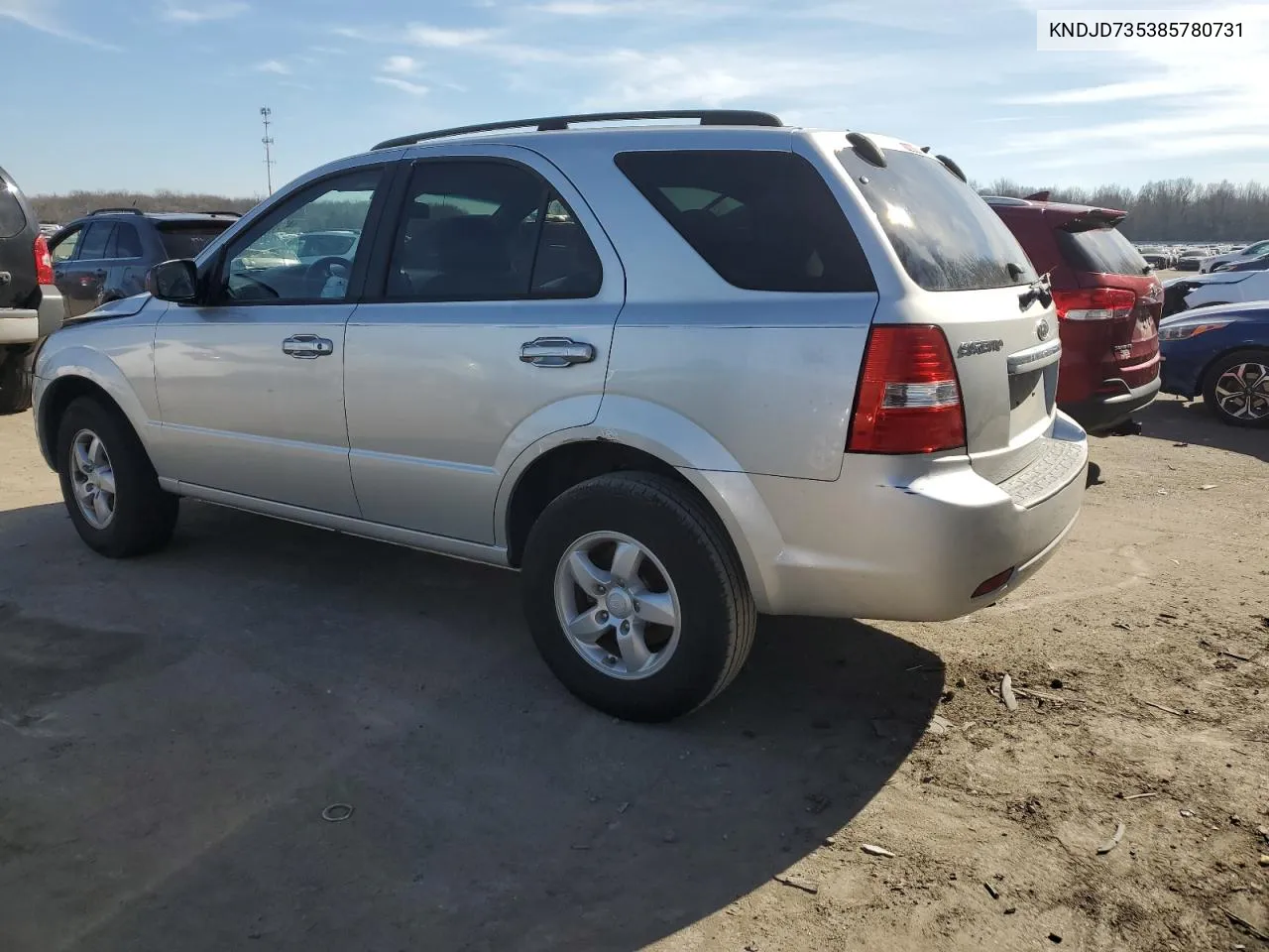 KNDJD735385780731 2008 Kia Sorento Ex