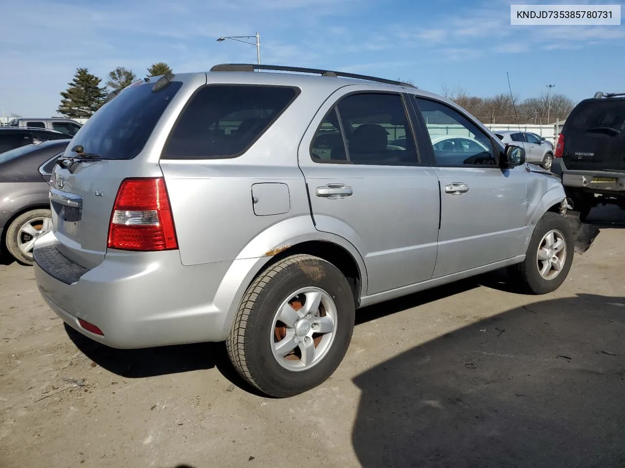 KNDJD735385780731 2008 Kia Sorento Ex