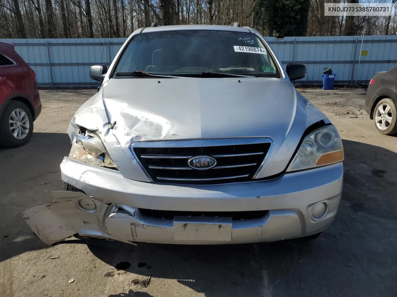 KNDJD735385780731 2008 Kia Sorento Ex