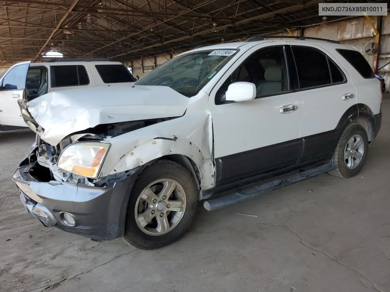 KNDJD736X85810011 2008 Kia Sorento Ex