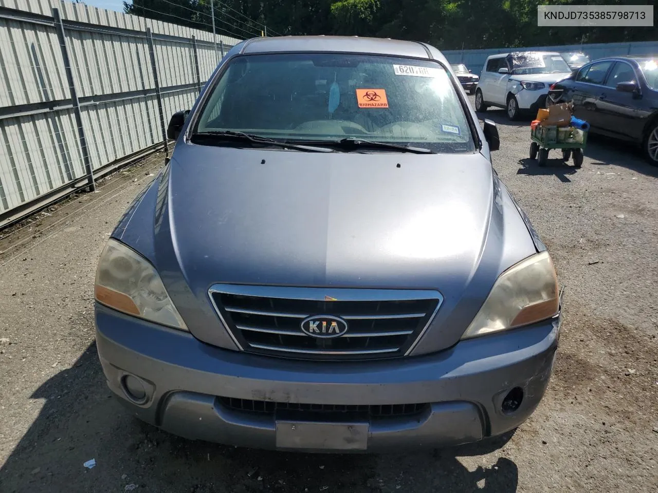 2008 Kia Sorento Ex VIN: KNDJD735385798713 Lot: 62076614