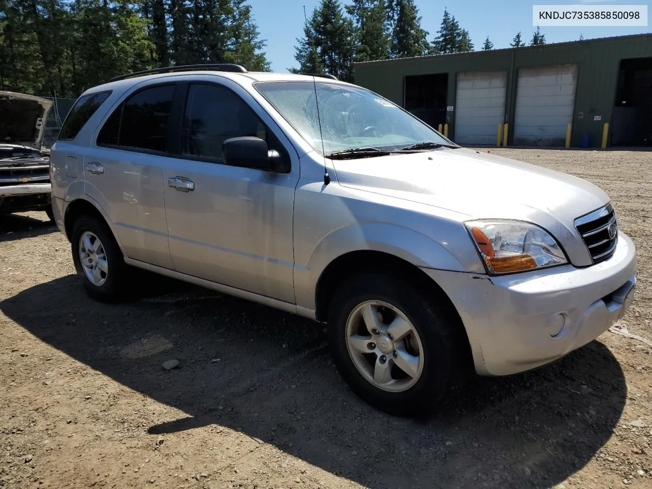 2008 Kia Sorento Ex VIN: KNDJC735385850098 Lot: 64677254