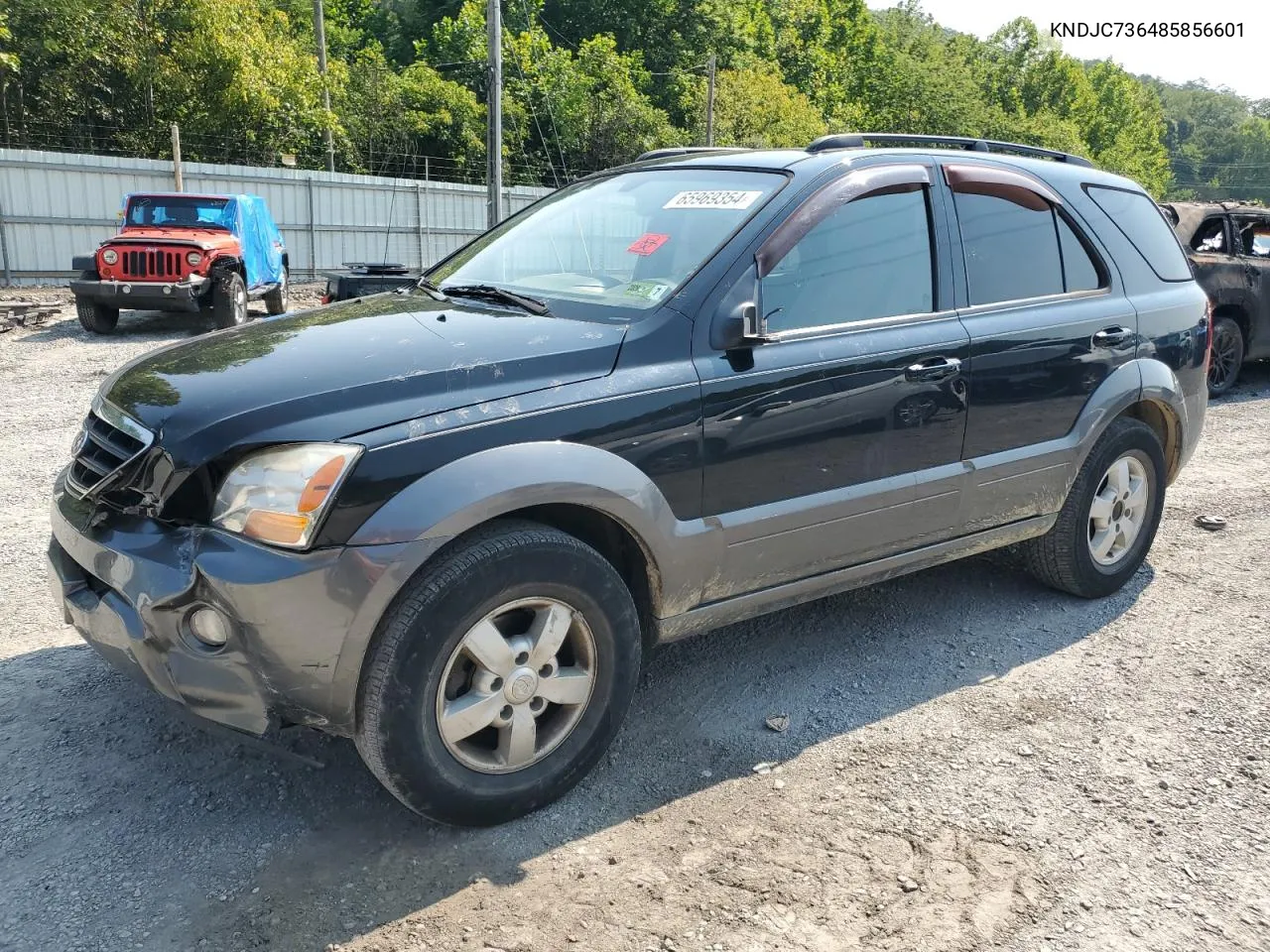 KNDJC736485856601 2008 Kia Sorento Ex