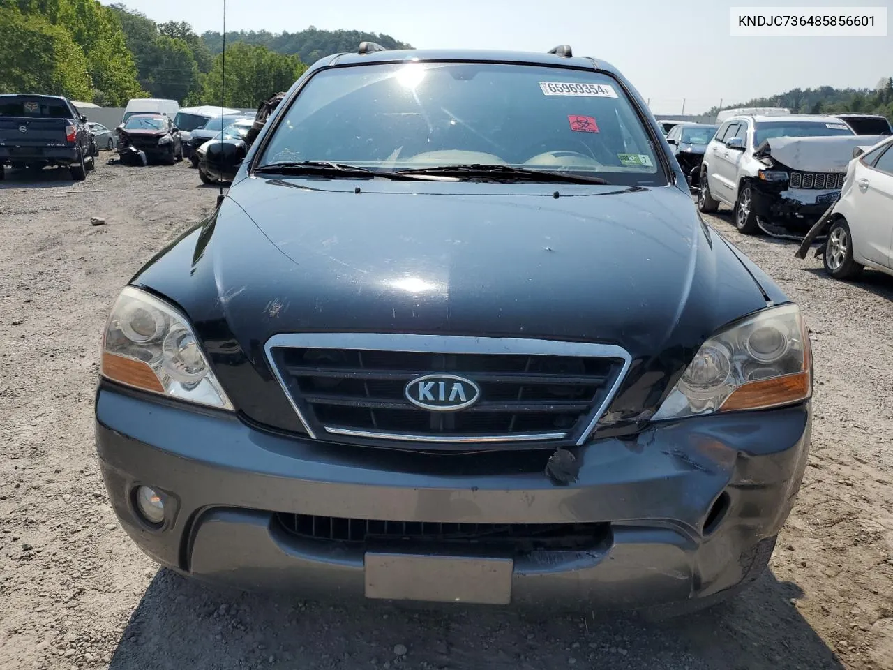 KNDJC736485856601 2008 Kia Sorento Ex