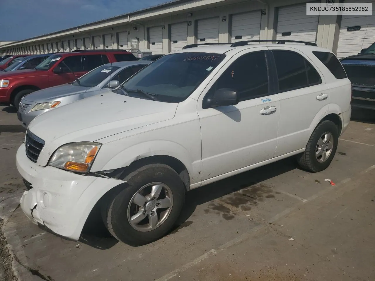 KNDJC735185852982 2008 Kia Sorento Ex