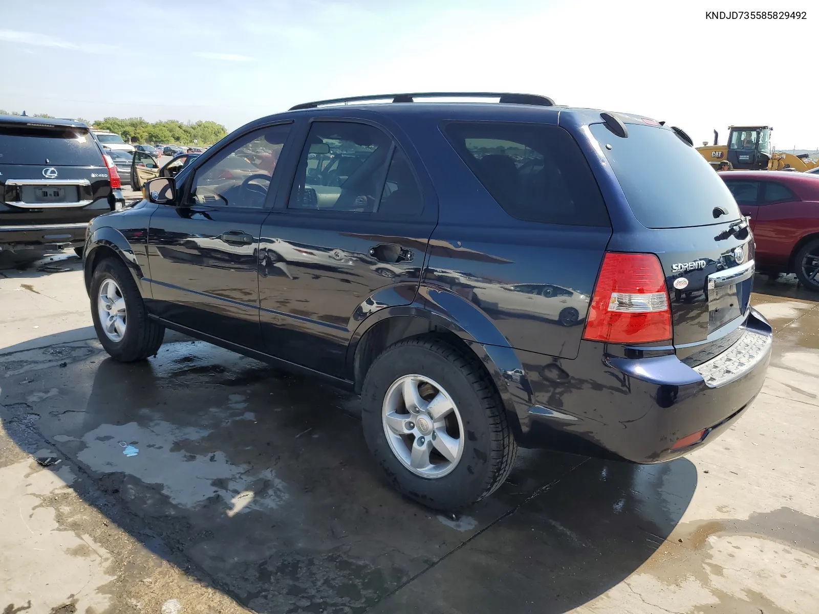 KNDJD735585829492 2008 Kia Sorento Ex