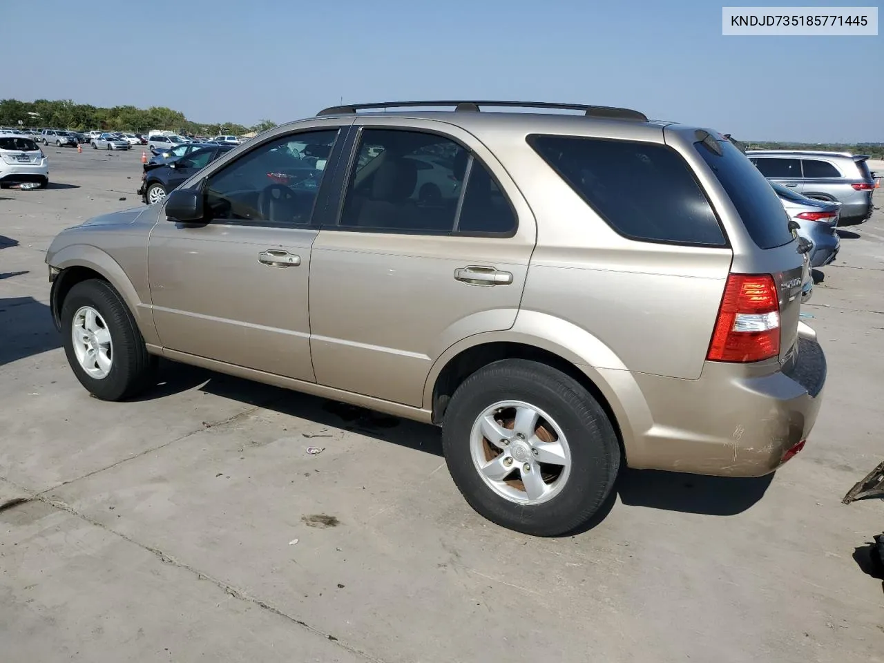 KNDJD735185771445 2008 Kia Sorento Ex