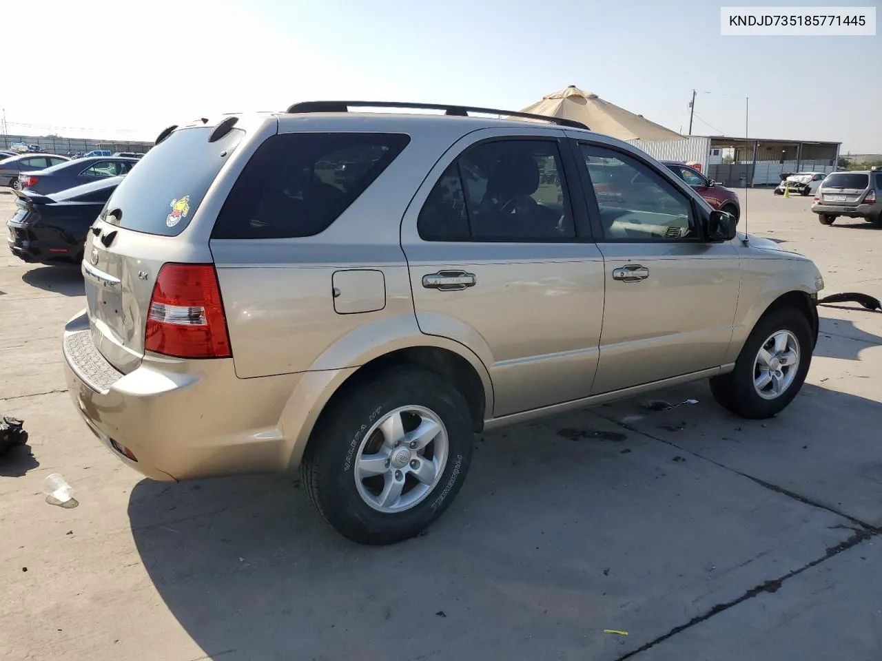 KNDJD735185771445 2008 Kia Sorento Ex