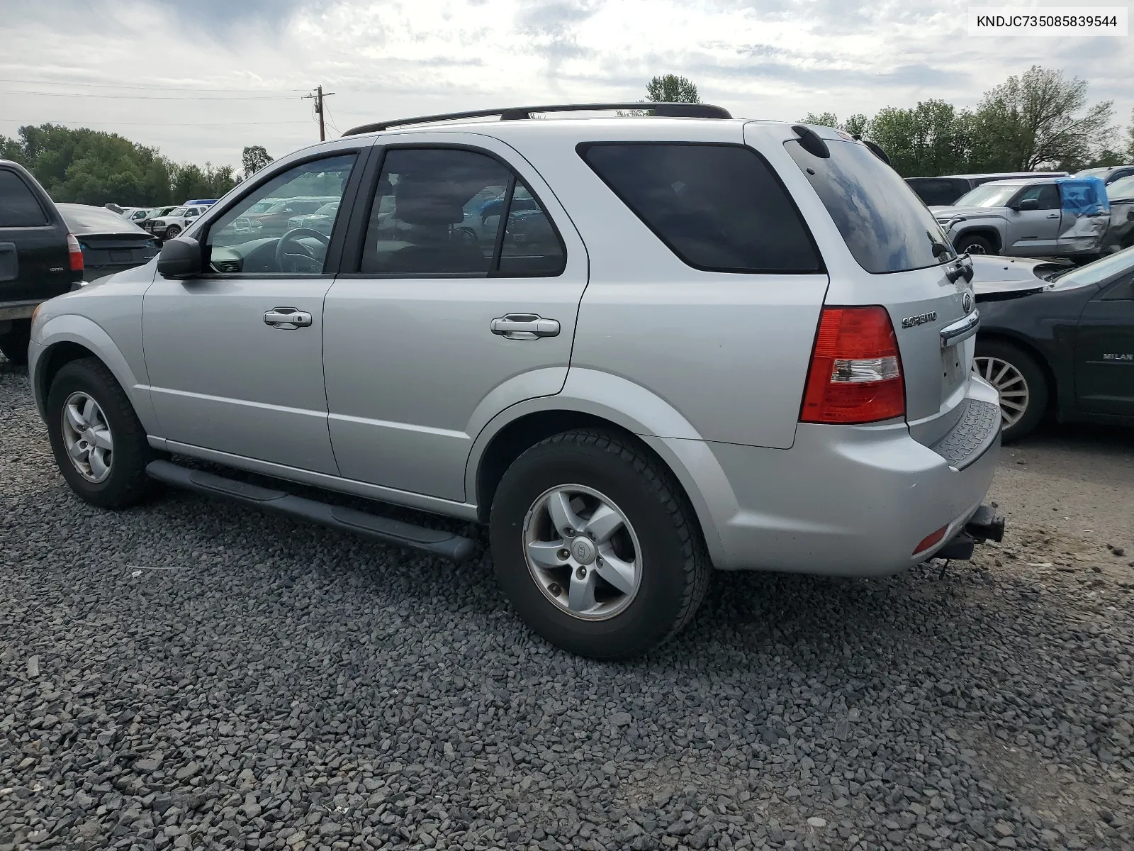 2008 Kia Sorento Ex VIN: KNDJC735085839544 Lot: 68256054