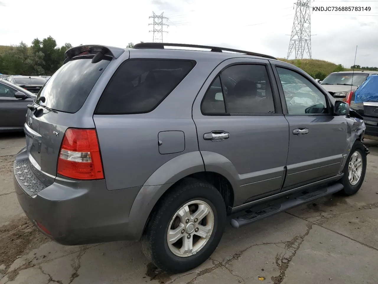 KNDJC736885783149 2008 Kia Sorento Ex