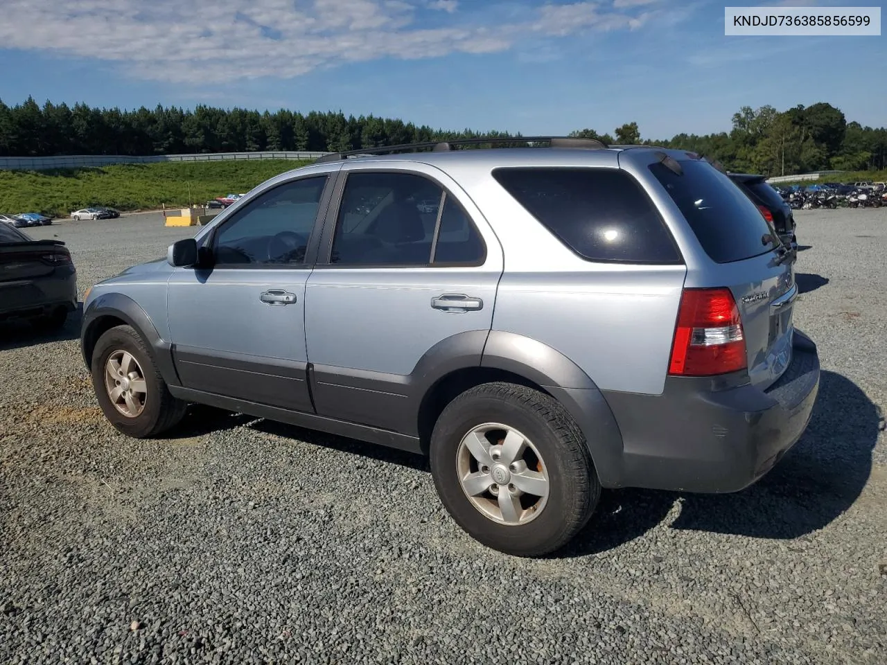 2008 Kia Sorento Ex VIN: KNDJD736385856599 Lot: 69463544