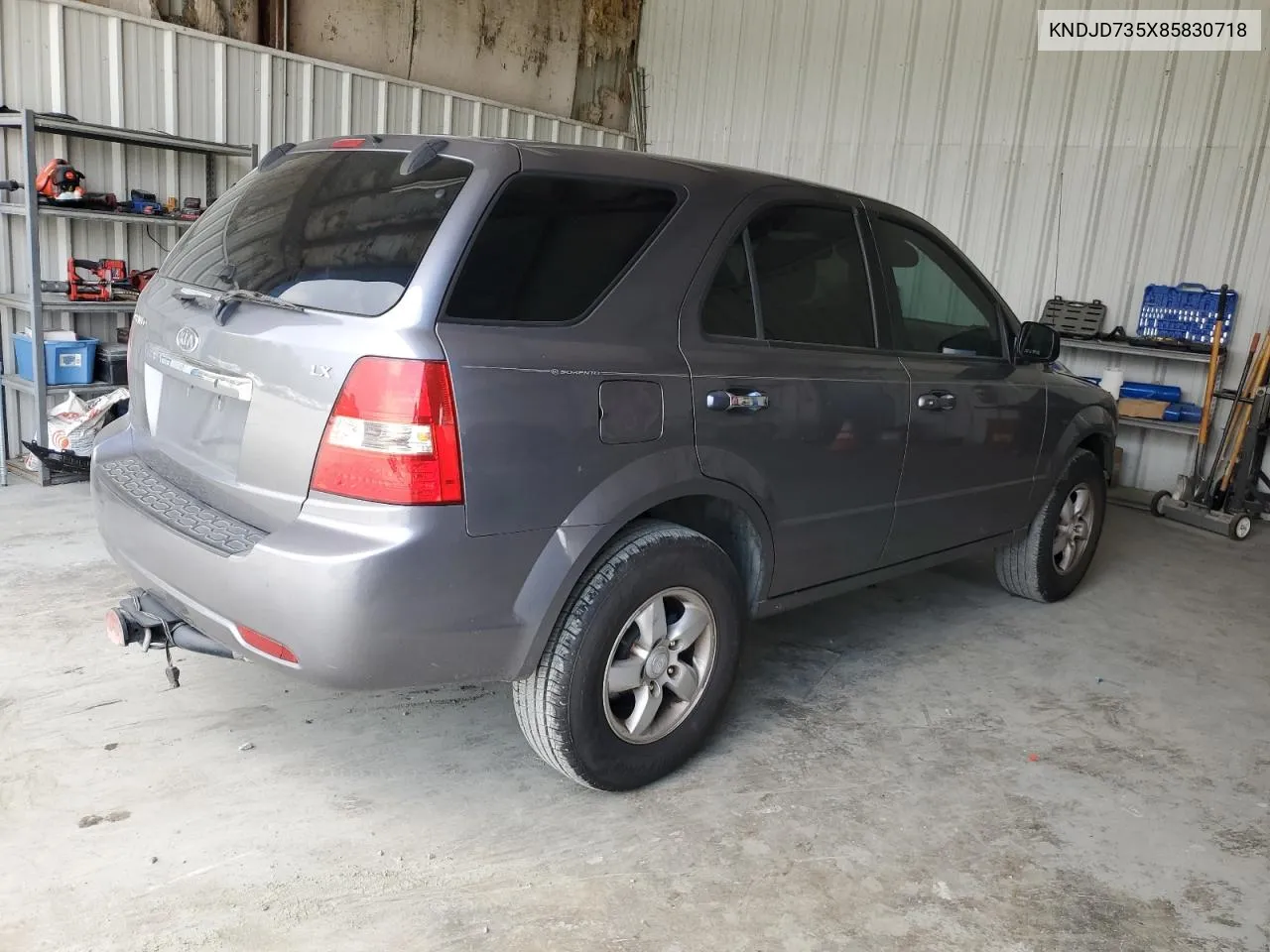 KNDJD735X85830718 2008 Kia Sorento Ex