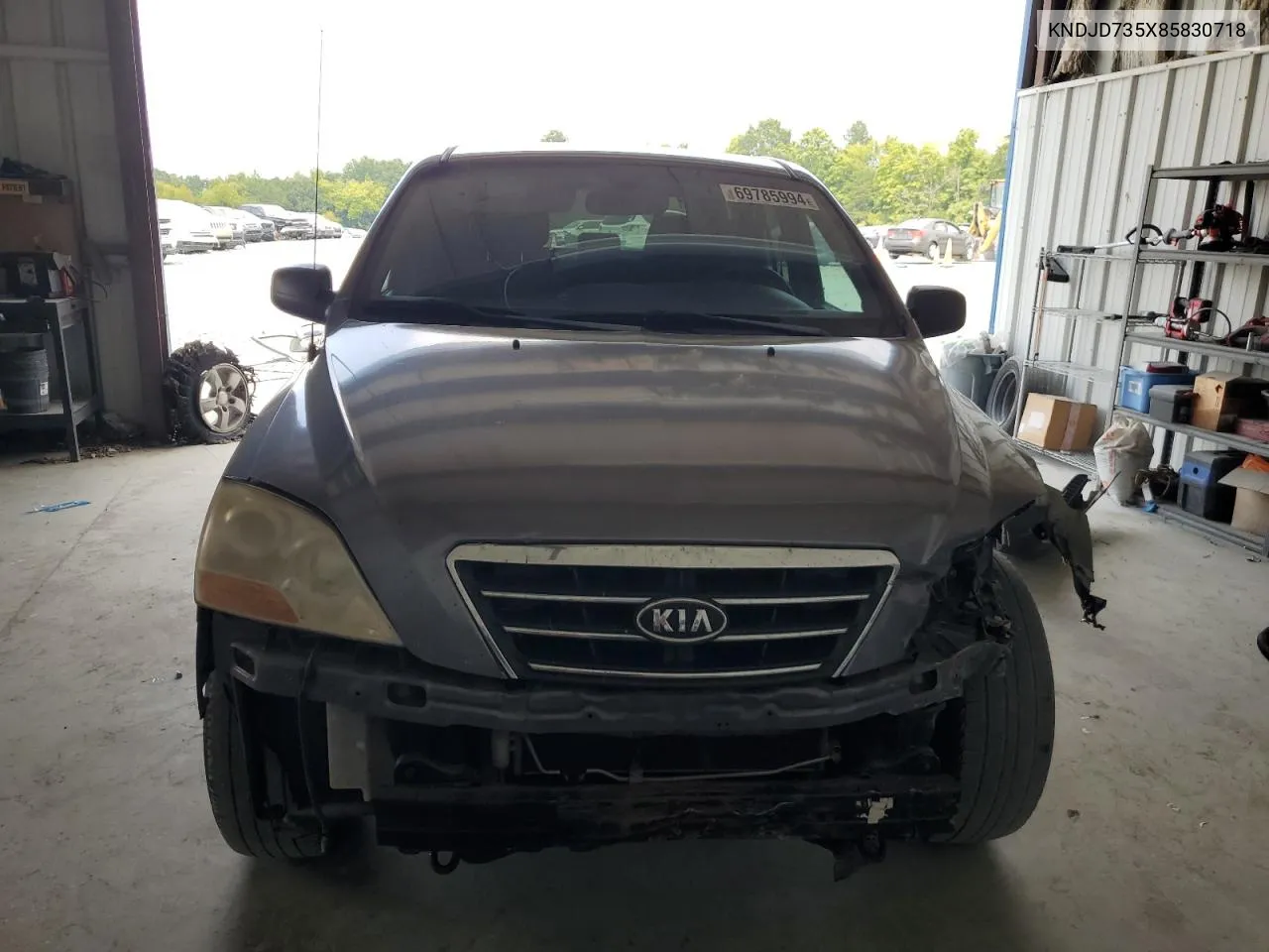 KNDJD735X85830718 2008 Kia Sorento Ex