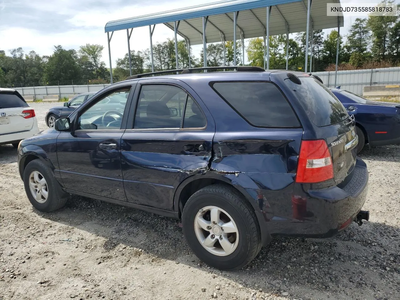 KNDJD735585818783 2008 Kia Sorento Ex