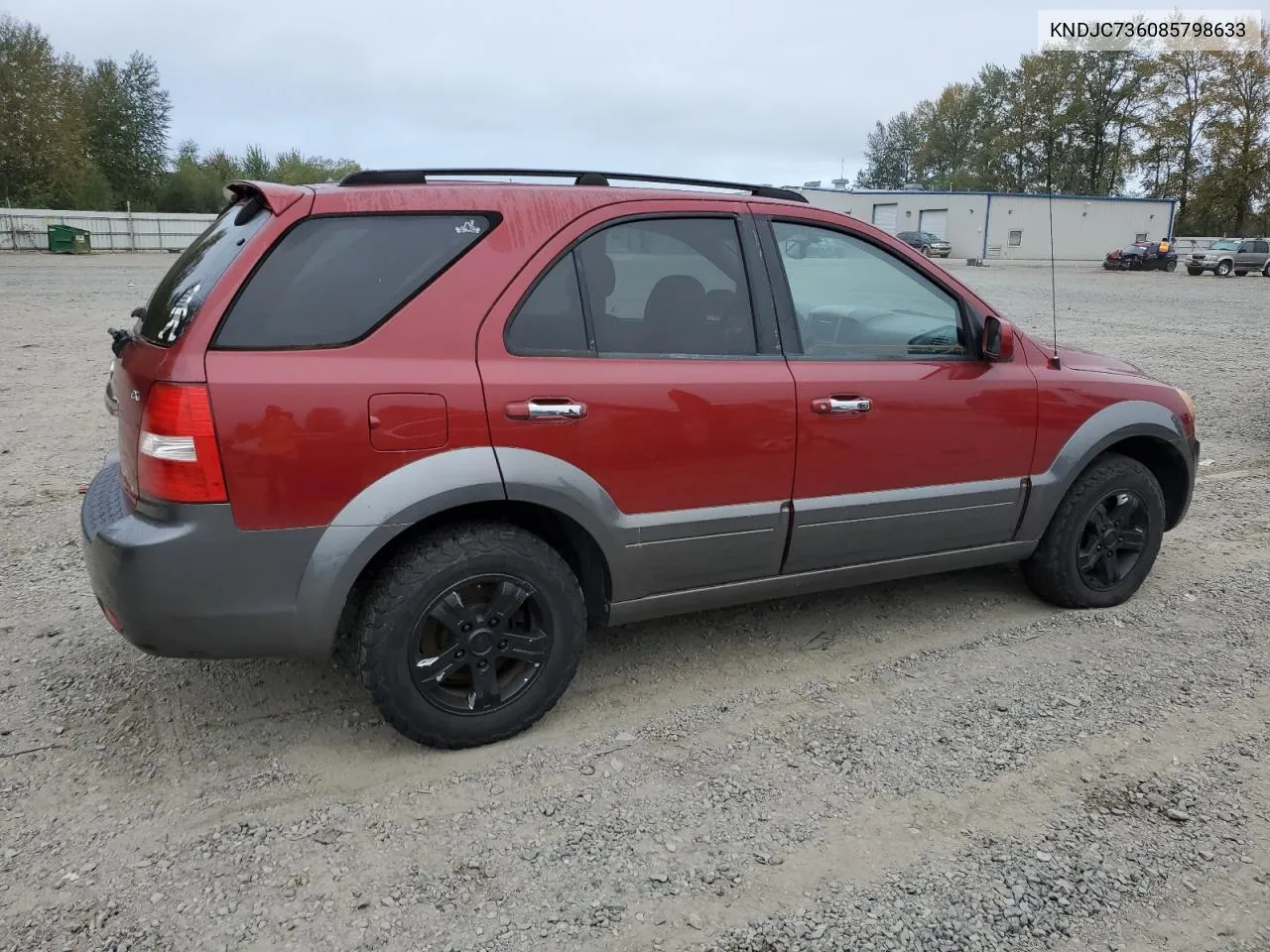 2008 Kia Sorento Ex VIN: KNDJC736085798633 Lot: 71491524