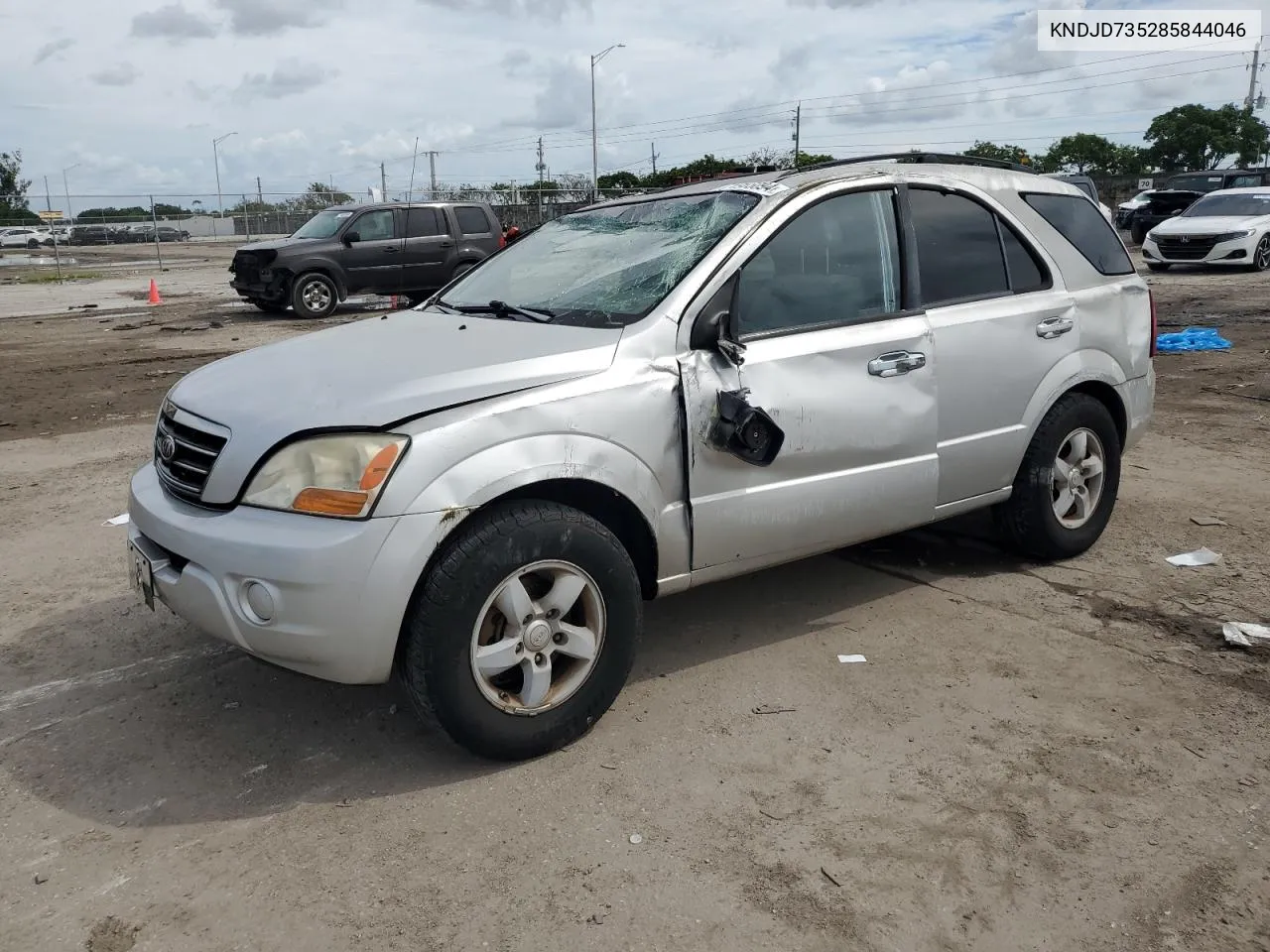 KNDJD735285844046 2008 Kia Sorento Ex