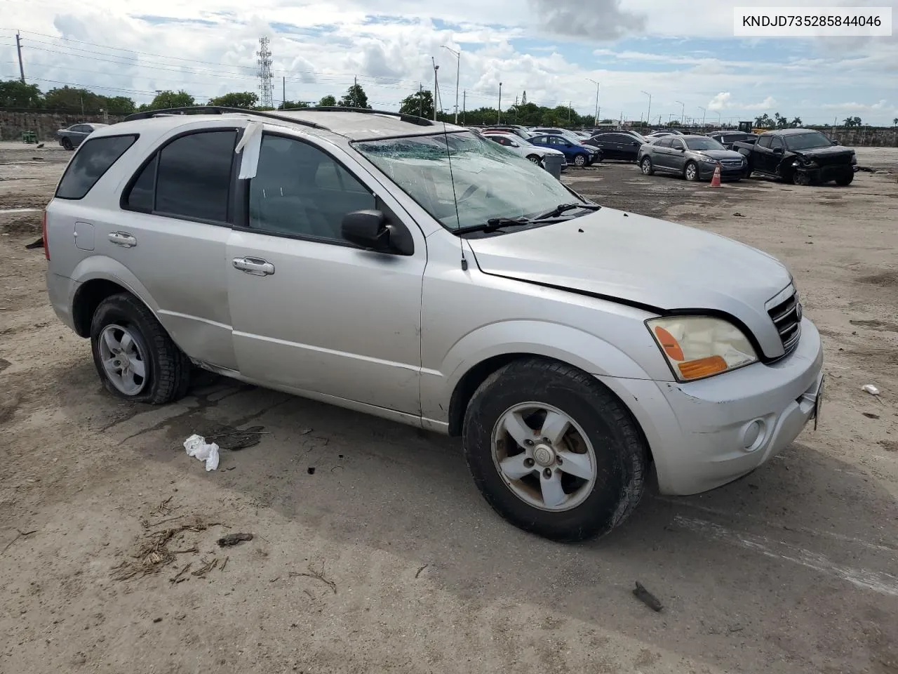 2008 Kia Sorento Ex VIN: KNDJD735285844046 Lot: 71955094