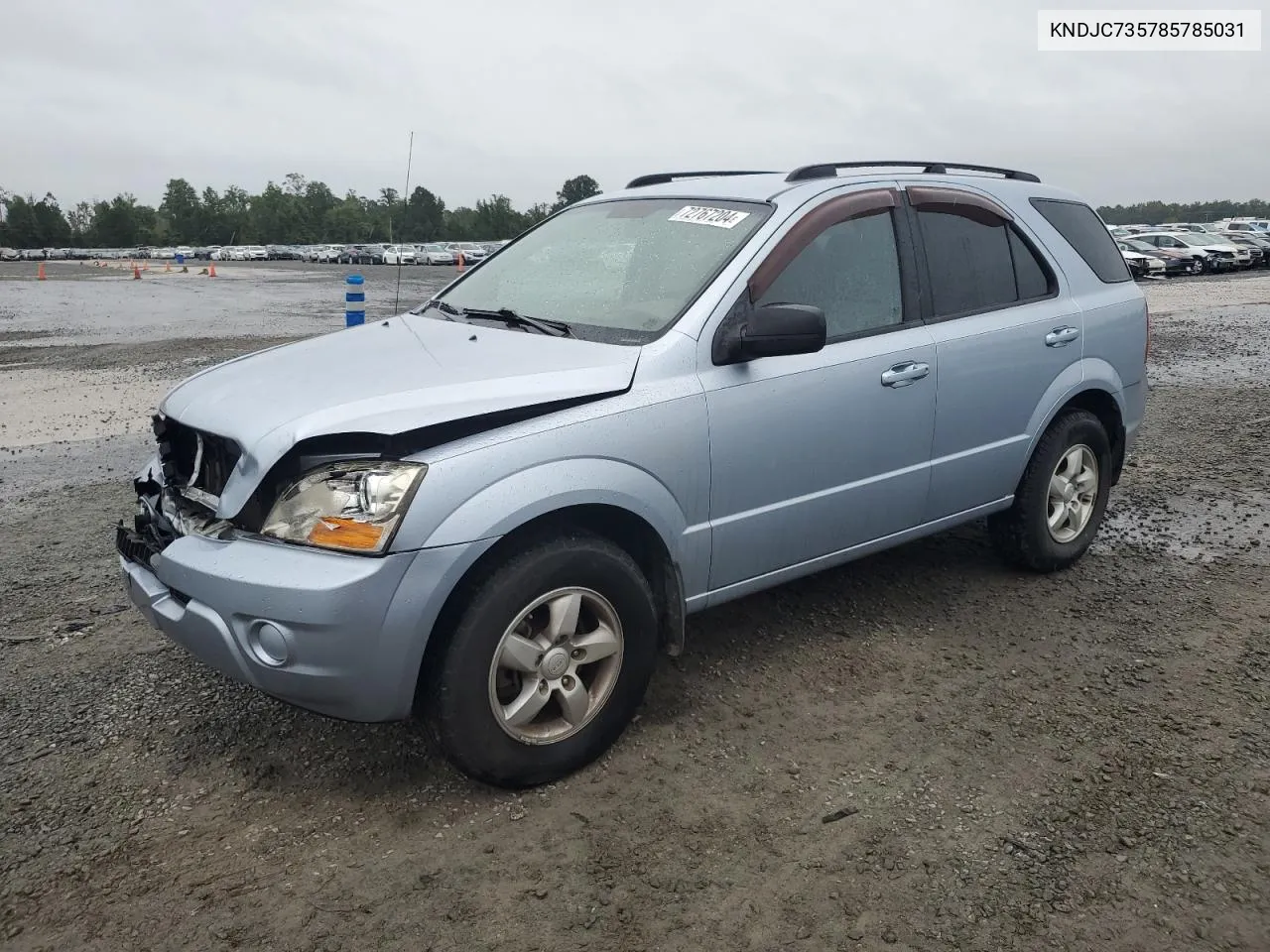 2008 Kia Sorento Ex VIN: KNDJC735785785031 Lot: 72767204