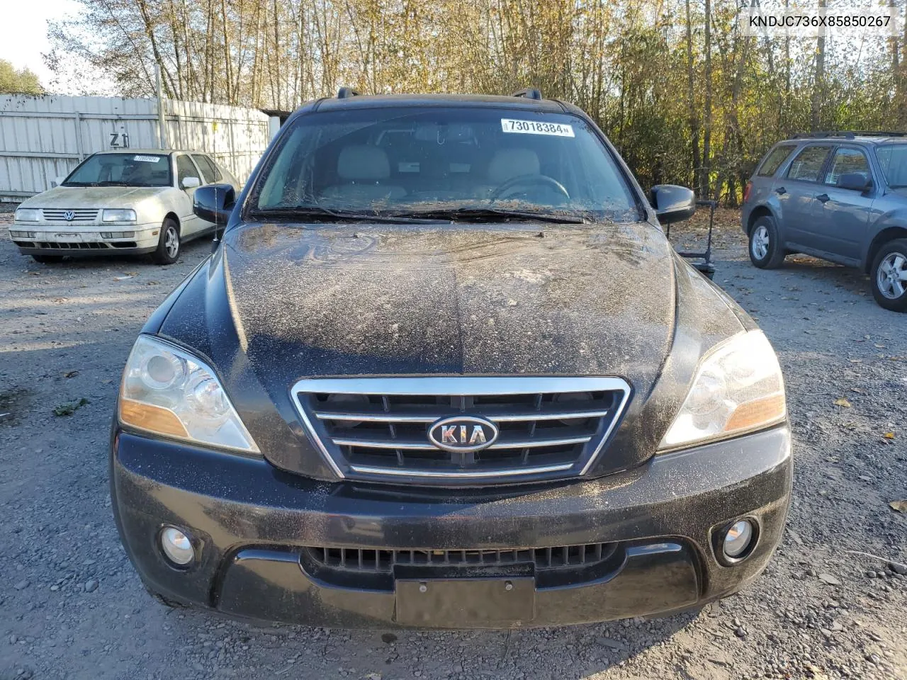 KNDJC736X85850267 2008 Kia Sorento Ex