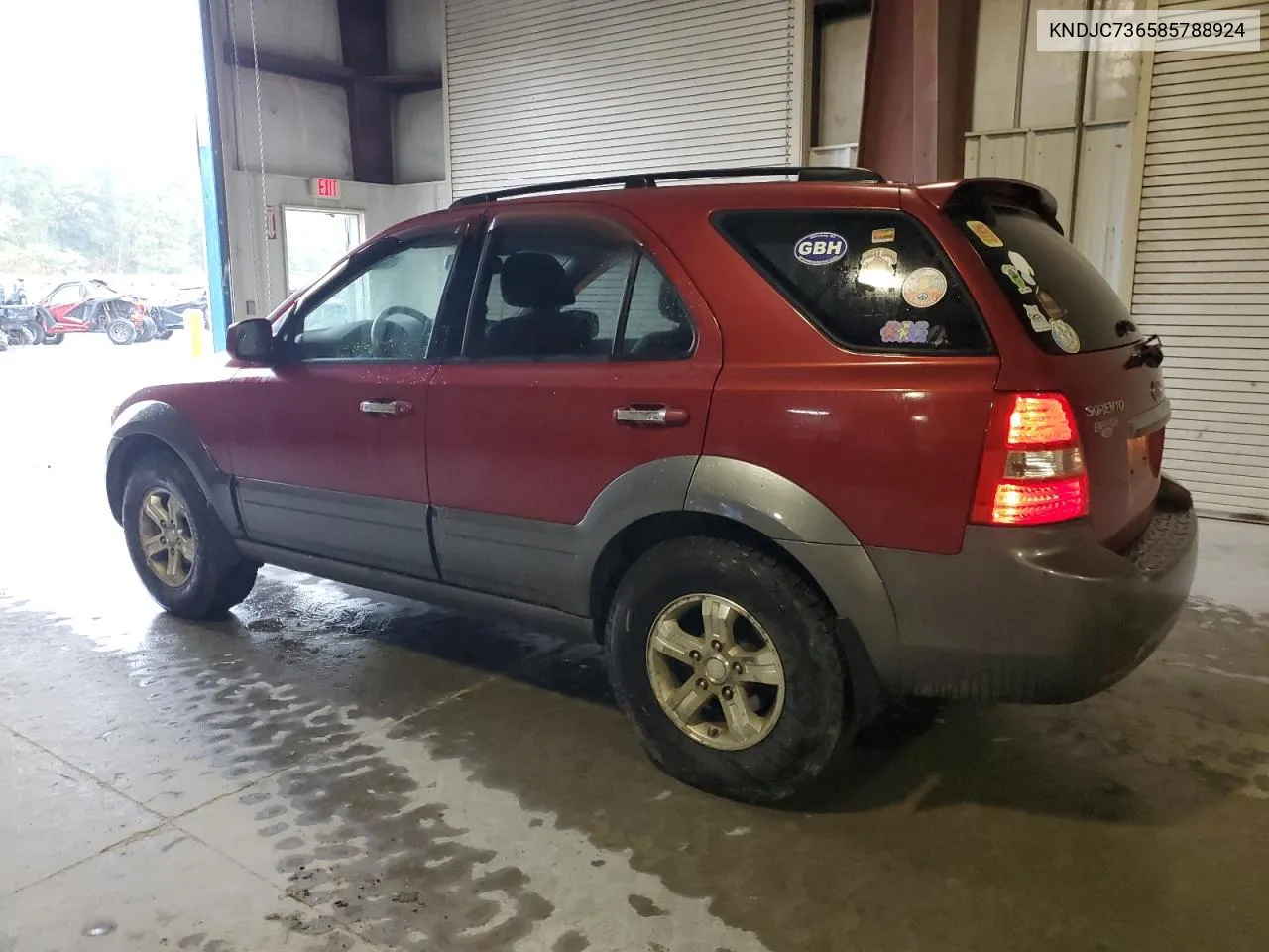 2008 Kia Sorento Ex VIN: KNDJC736585788924 Lot: 73023524