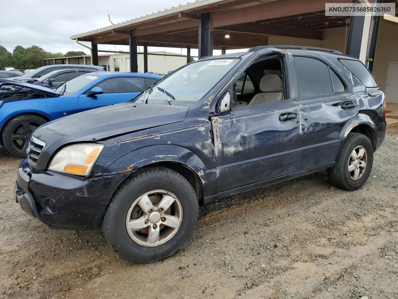 KNDJD735685826360 2008 Kia Sorento Ex