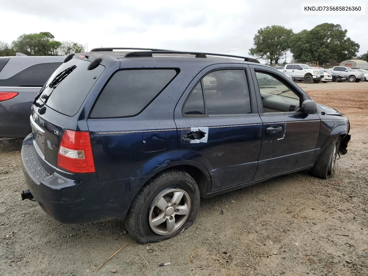 KNDJD735685826360 2008 Kia Sorento Ex