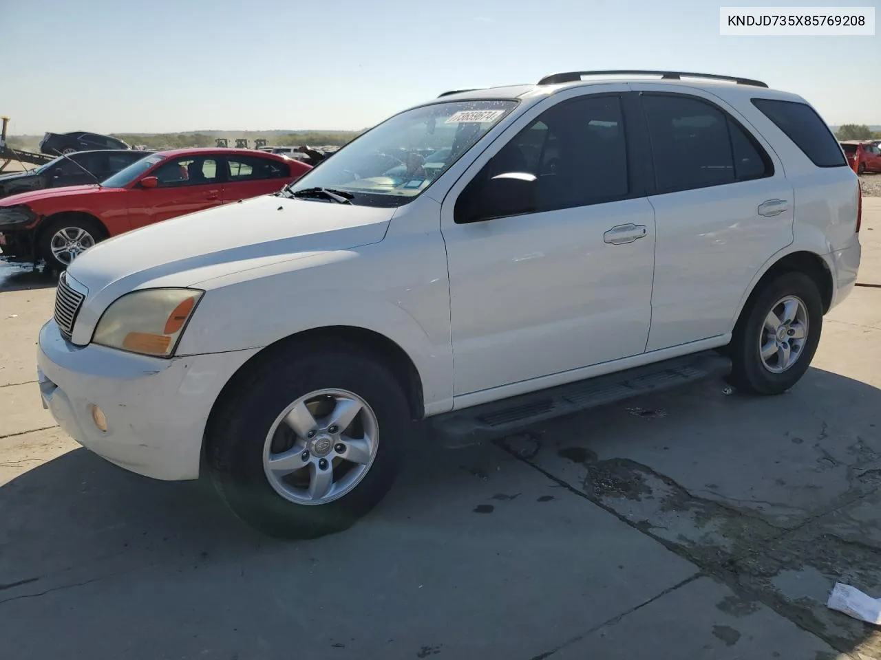 KNDJD735X85769208 2008 Kia Sorento Ex