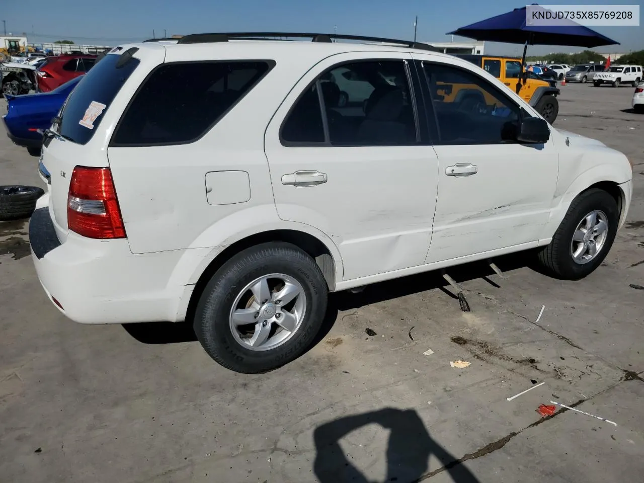 KNDJD735X85769208 2008 Kia Sorento Ex