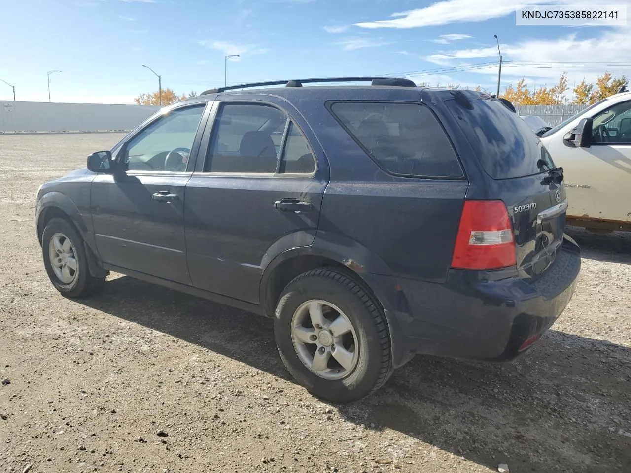 KNDJC735385822141 2008 Kia Sorento Ex