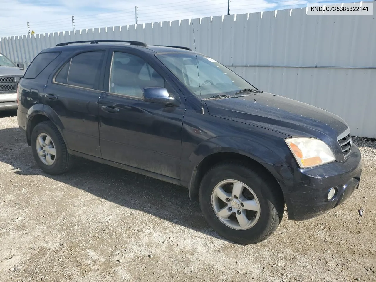 KNDJC735385822141 2008 Kia Sorento Ex