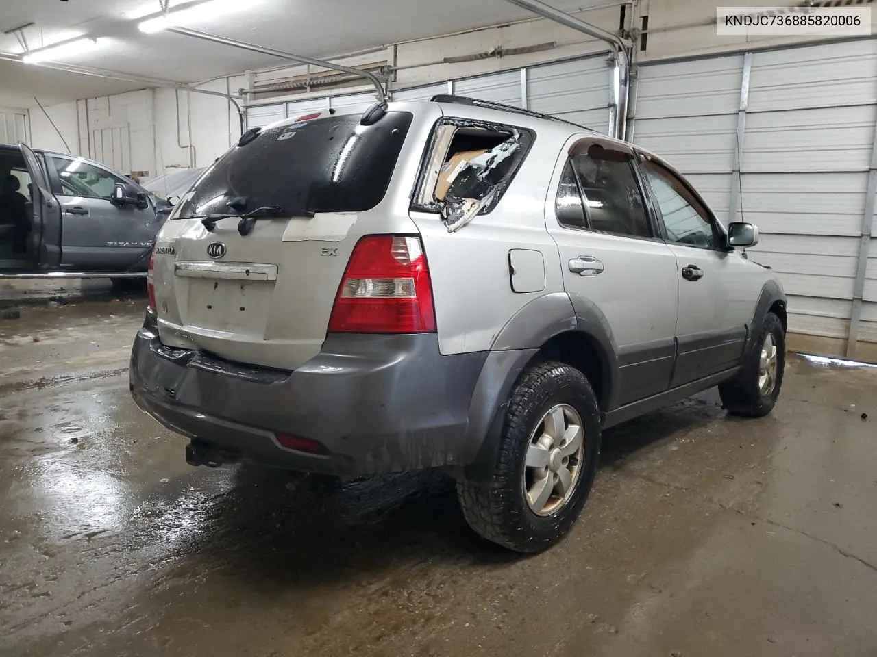 2008 Kia Sorento Ex VIN: KNDJC736885820006 Lot: 77354154